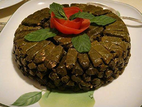 Al Afia California Style Grape Leaves California Style - Tender Leaves Premium Quality- 16 Oz-475 Gm. Pack of 4 Jars -