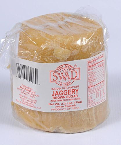 Swad Indian Kolhapuri Jaggery (gur) 1 lb - Food / Masala / Dal