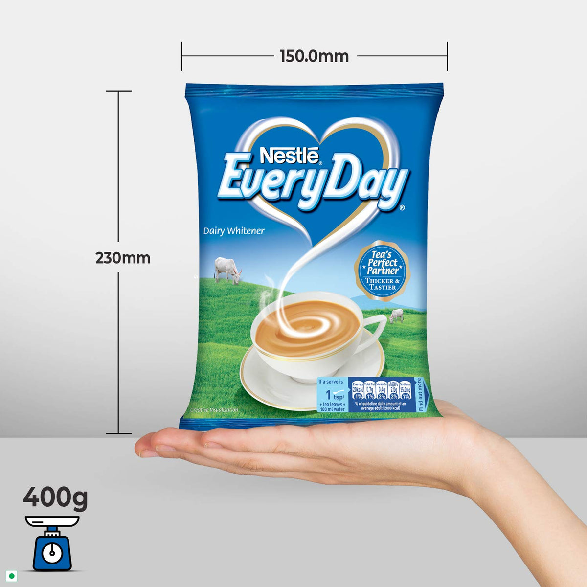 Nestle Everyday Dairy Whitener, 400g Pouch