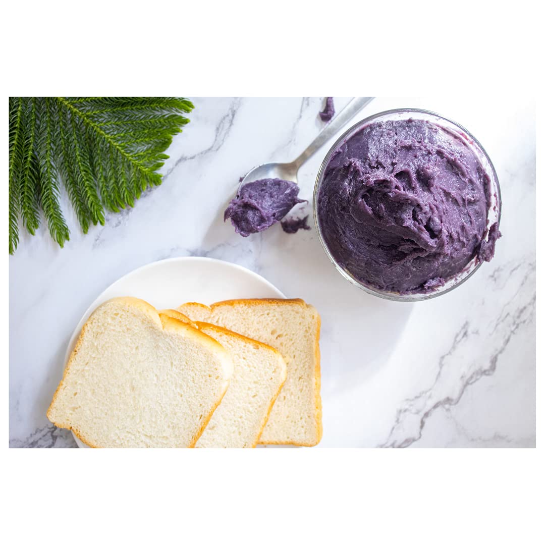 Masagana Ube Sweet Purple Yam Spread (2 Pack, Total of 24oz)