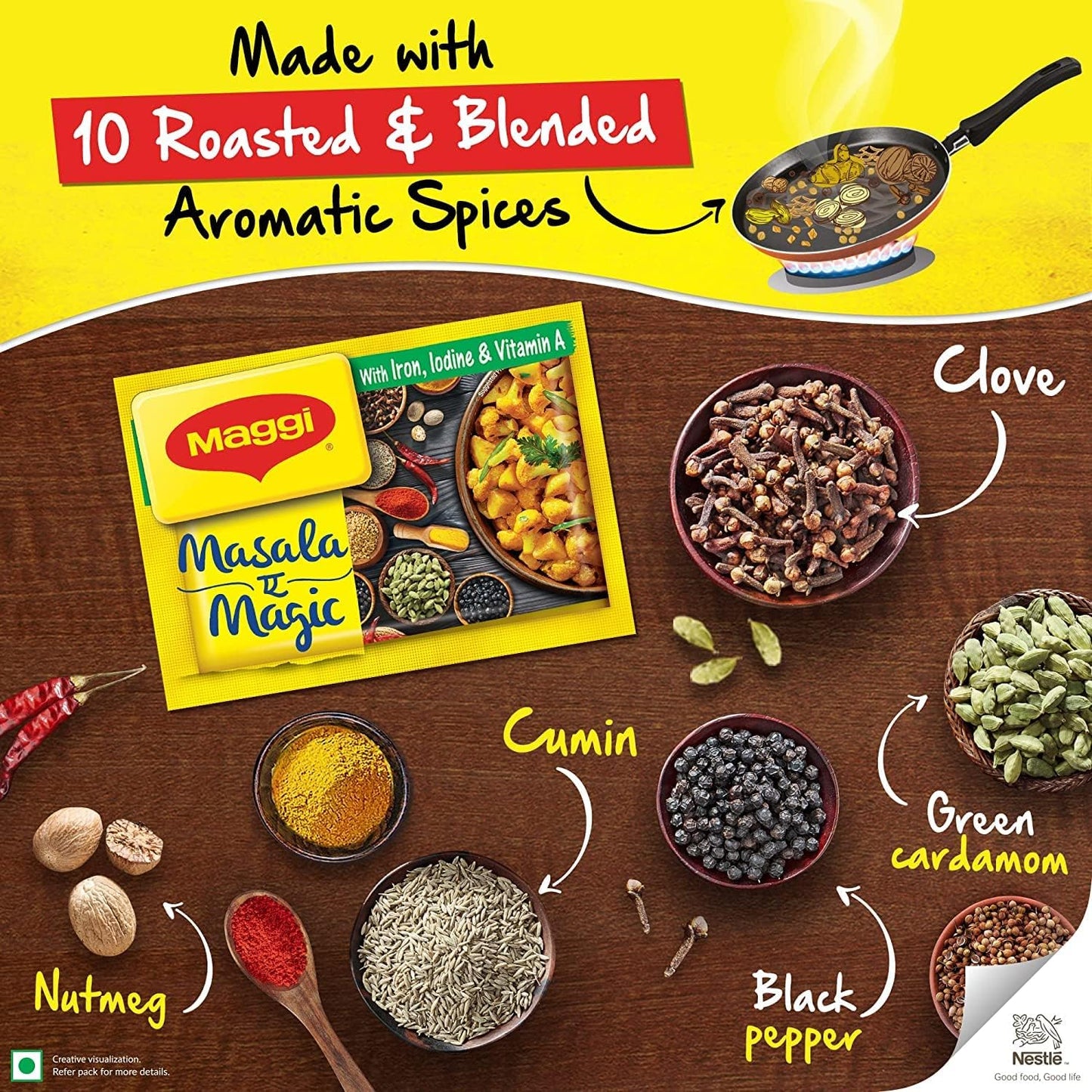 Maggi Masala A Magic 6Gm (Pack Of 20) - Indian Spices