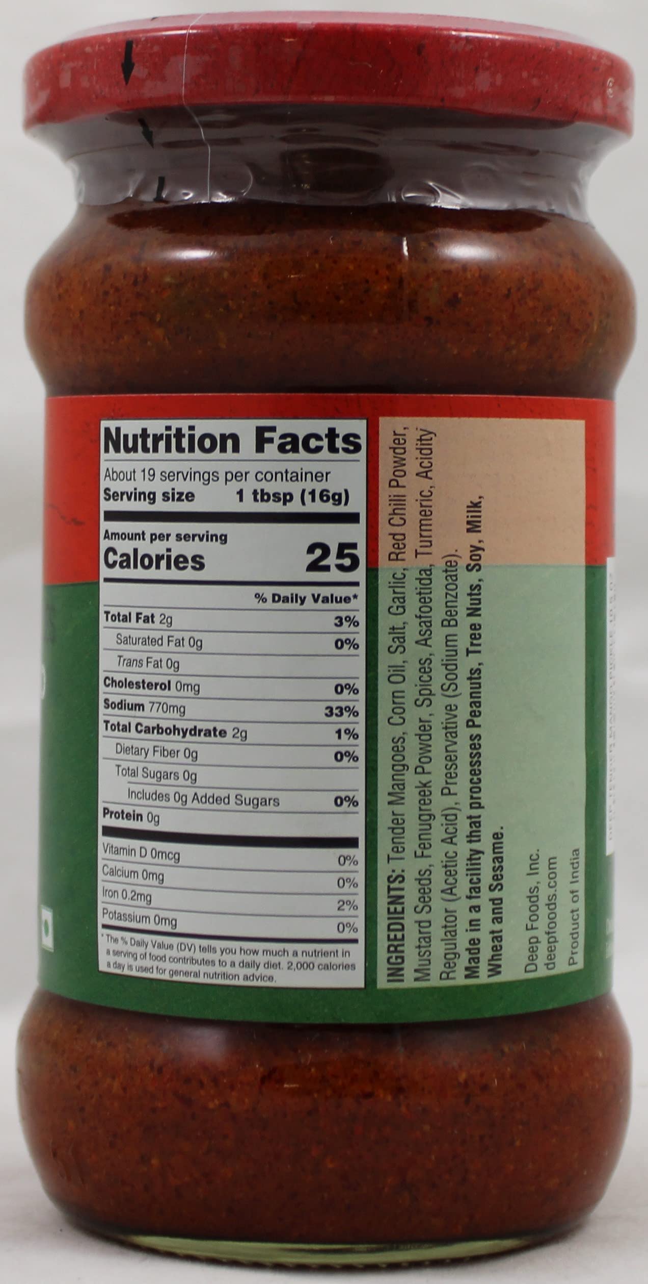 Tender Mango Pickl10.5oz.