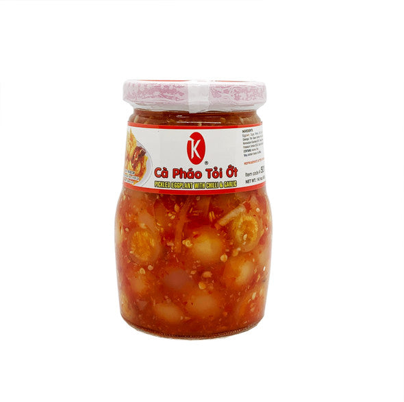 Ca Phao Toi Ot Pickled Eggplant w/ Chilli & Garlic 14.1oz