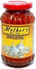 Mother's Recipe Garlic Pickle (South Indian Style) - 10.5oz