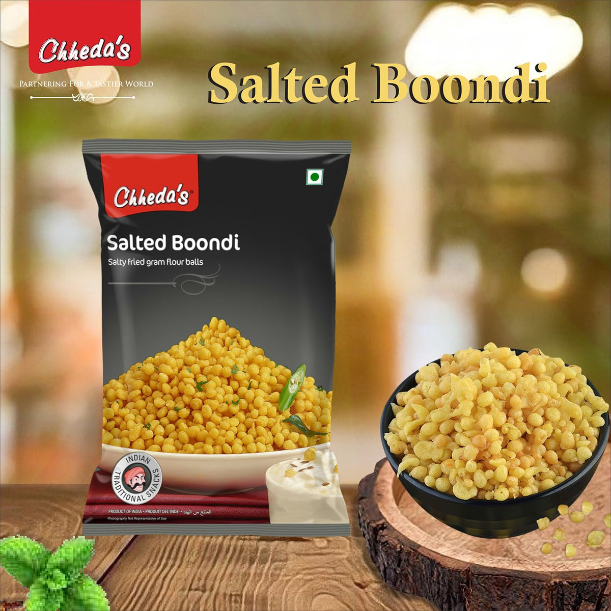 Bhikharam Chandmal - Plain Boondi - Raita Boondi, 175 g