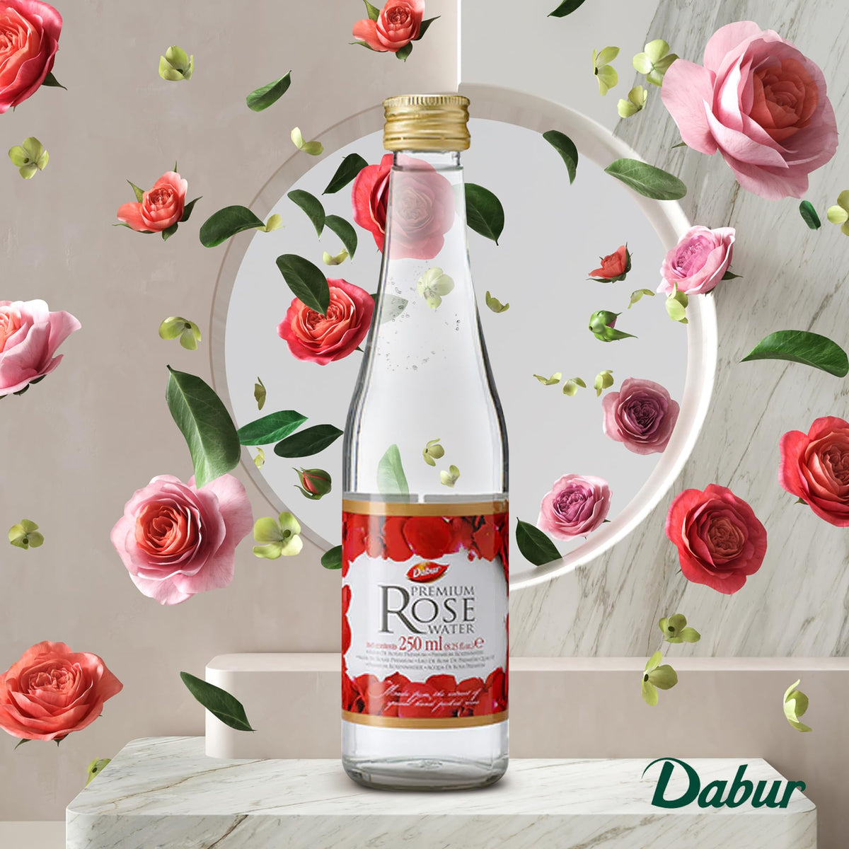Dabur Red Rose Water 8.25oz (250ml)