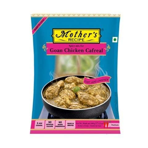 Mother's Recipe Spice Mix -goan Chicken Cafreal 100 gms