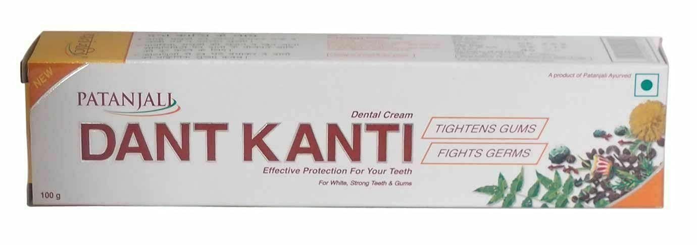 Patanjali Dant Kanti Dental Cream - 200 g by Patanjali - Bath & Shower