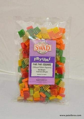 Swad Fryums Far Far Square 300 gms - Food / Masala / Dal