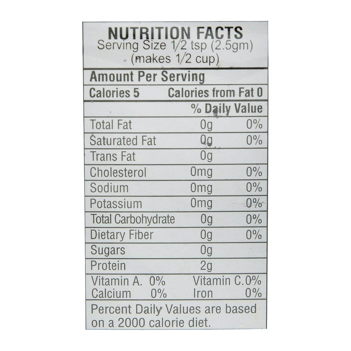 Rossmoor Gelatine 50 gms - Food / Masala / Dal