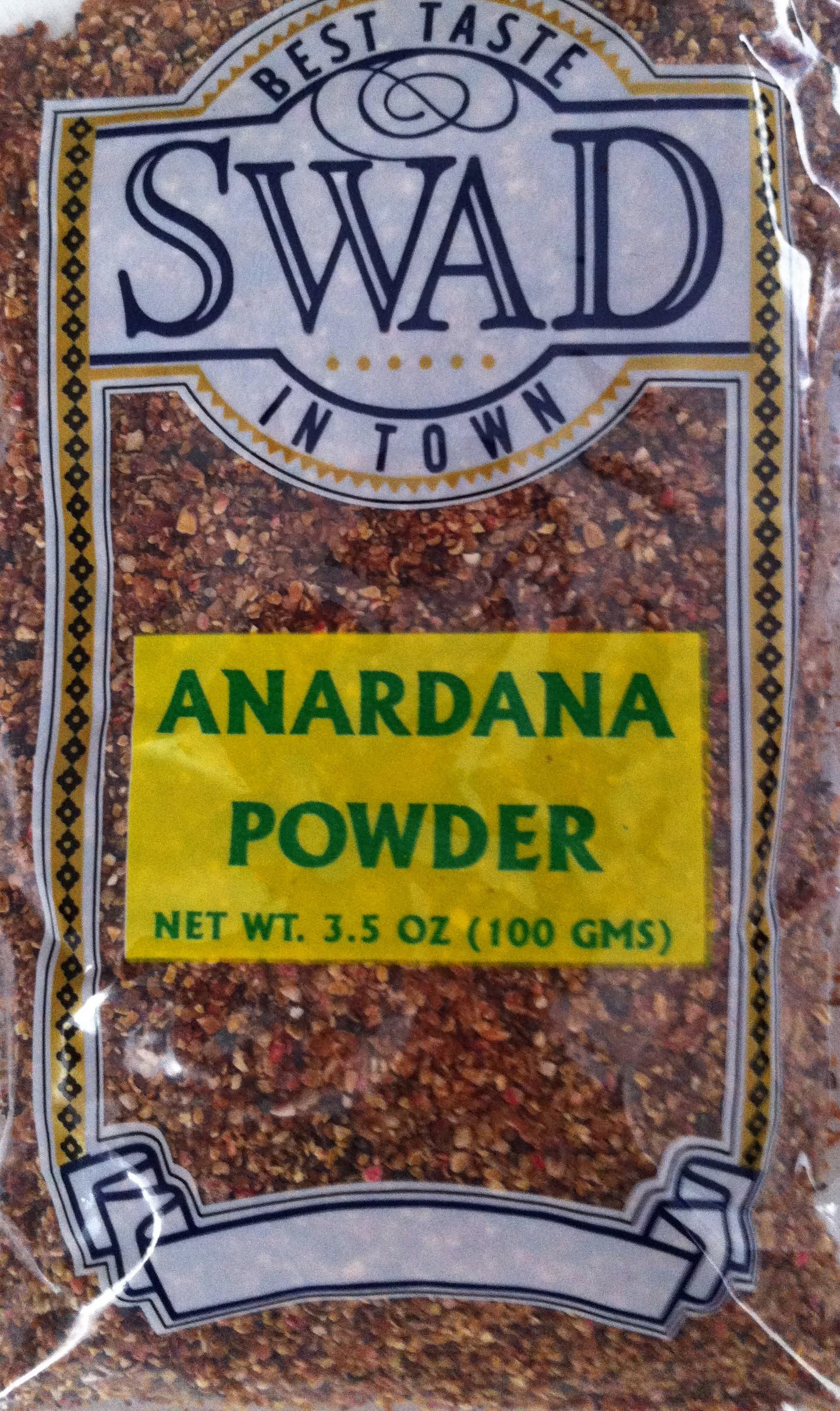 Swad Anardana Powder 3.5 Oz - Food / Masala / Dal