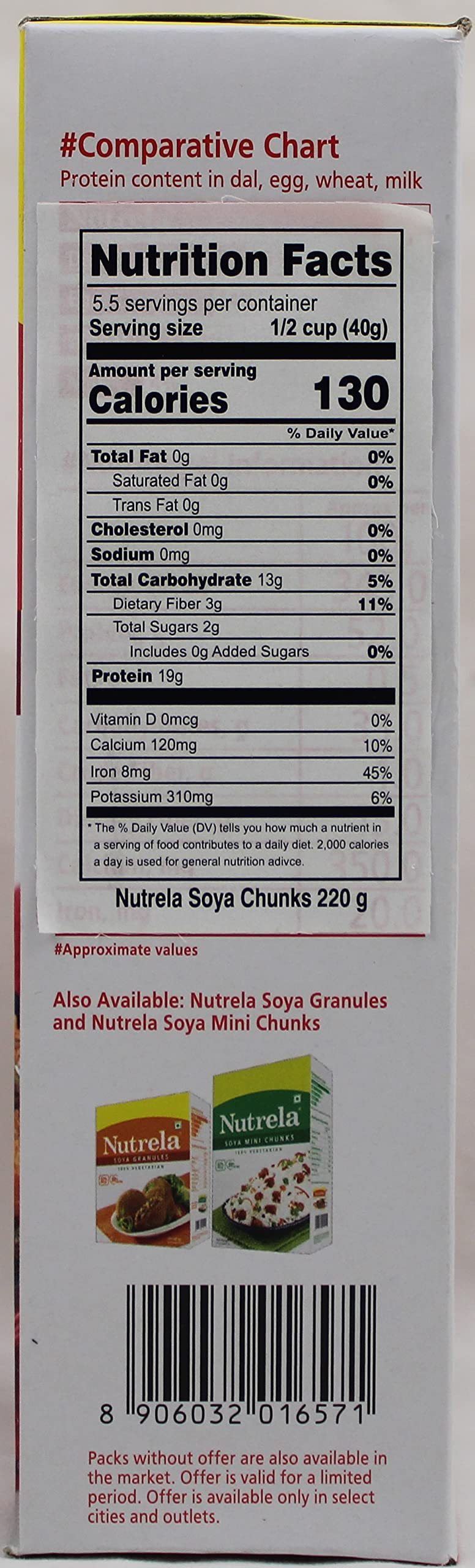 Soya Chunk 7.8oz