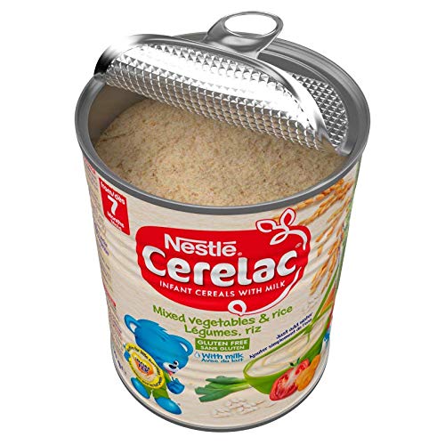 Nestle CERELAC- Mixed vegetables & Rice Gluten Free 400 gms