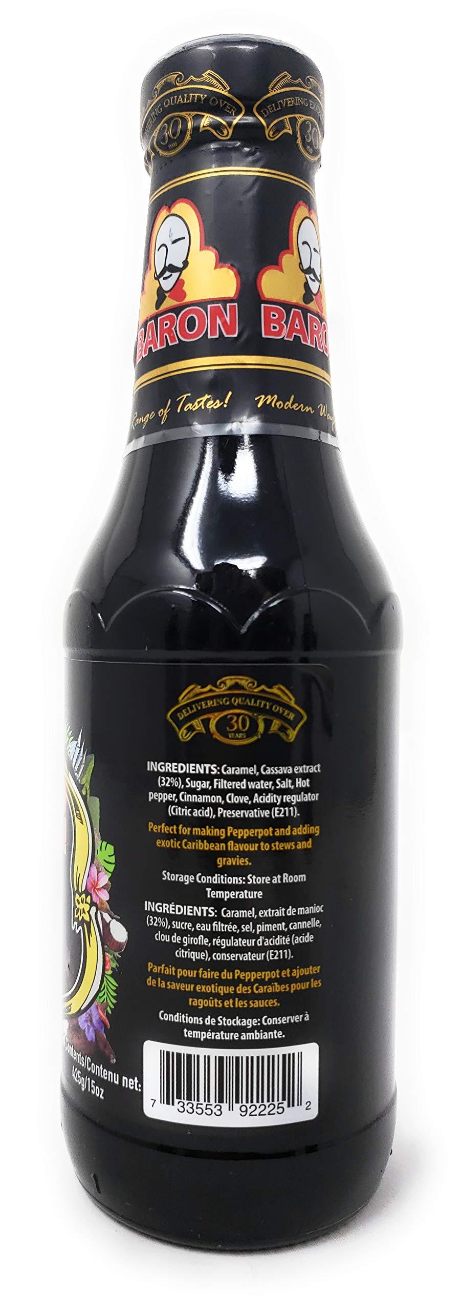 Baron Cassareep Seasoning 15oz