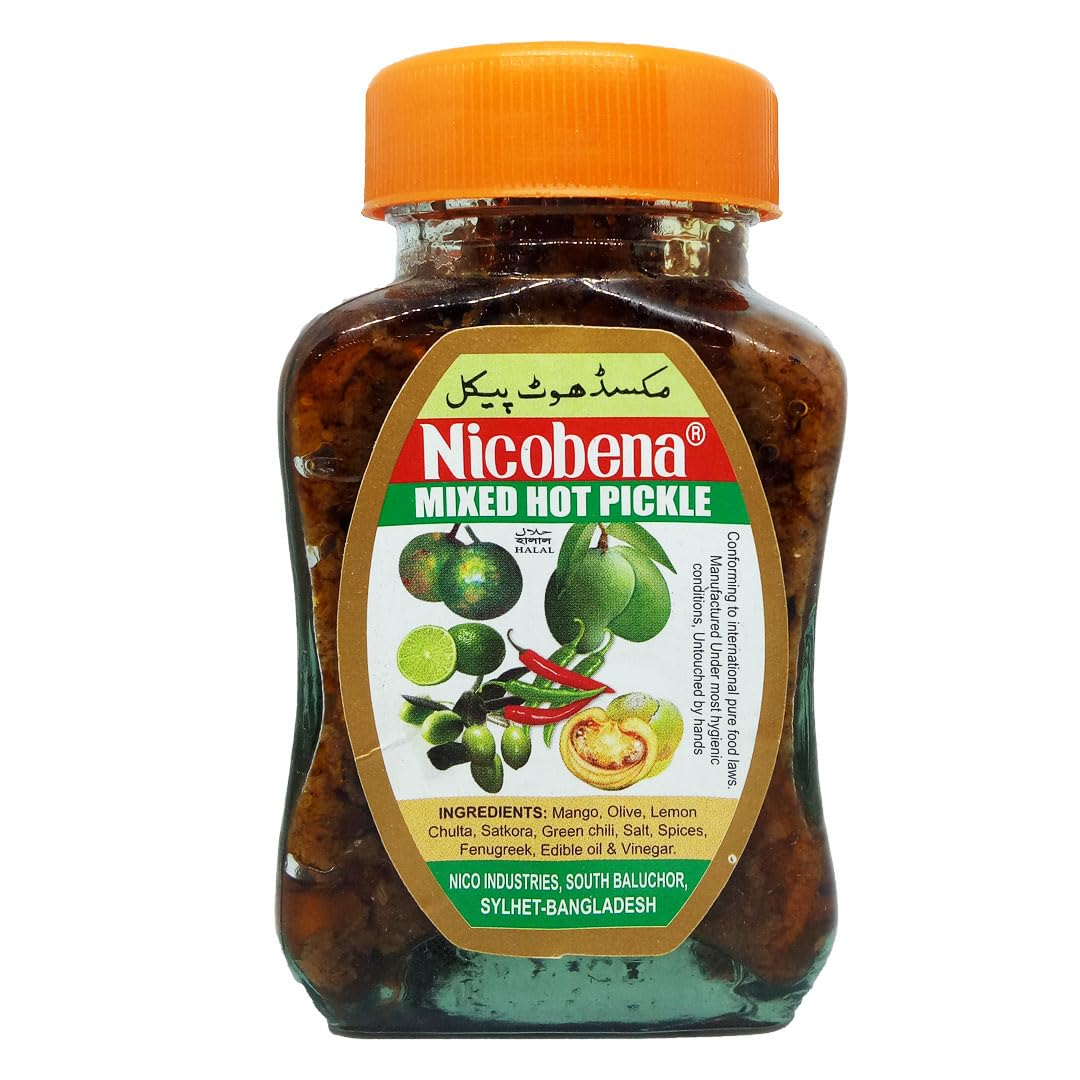 Nicobena Mix Hot Pickle - 220gm