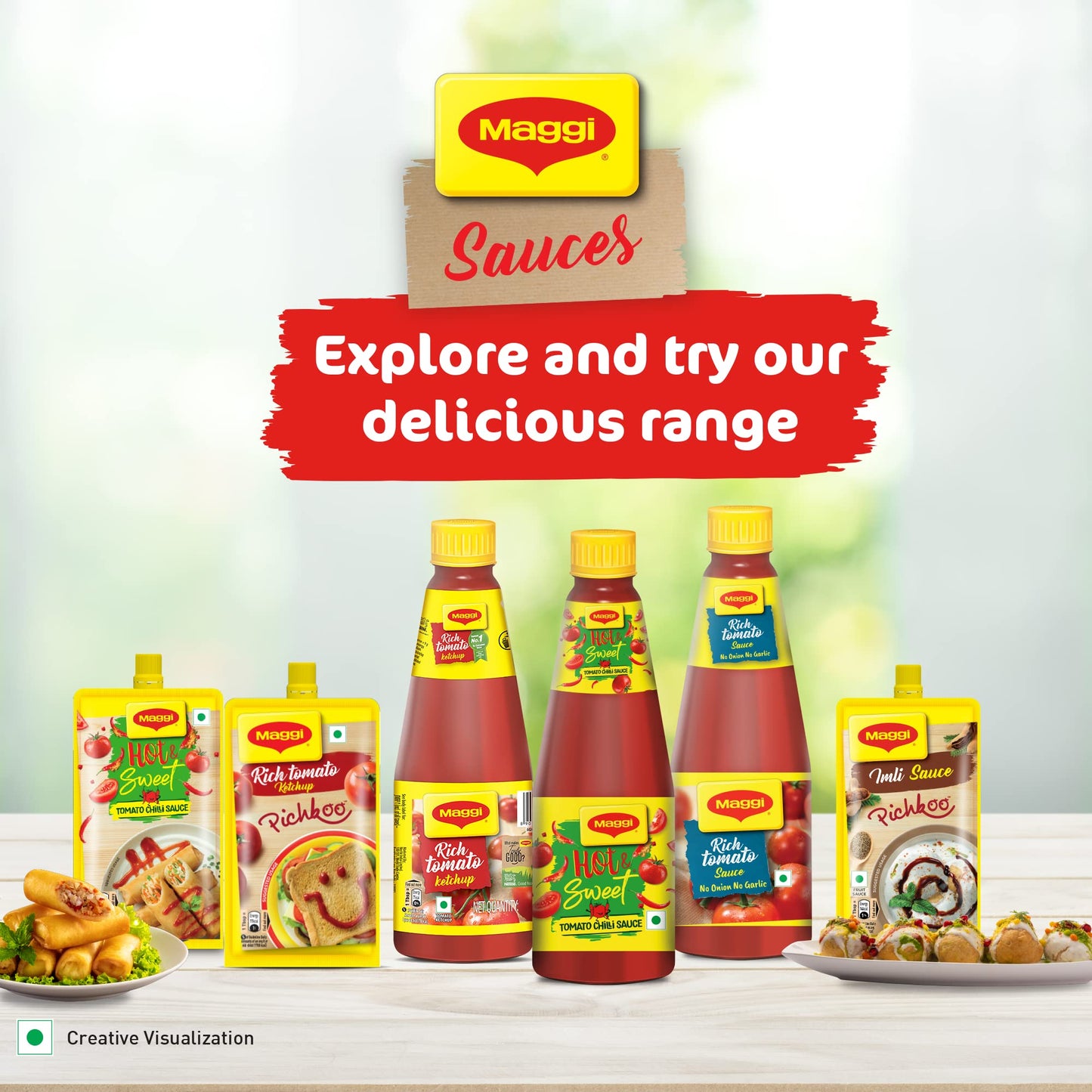 Maggi Rich Tomato Ketchup 1 kg - Sauce & Ketchup