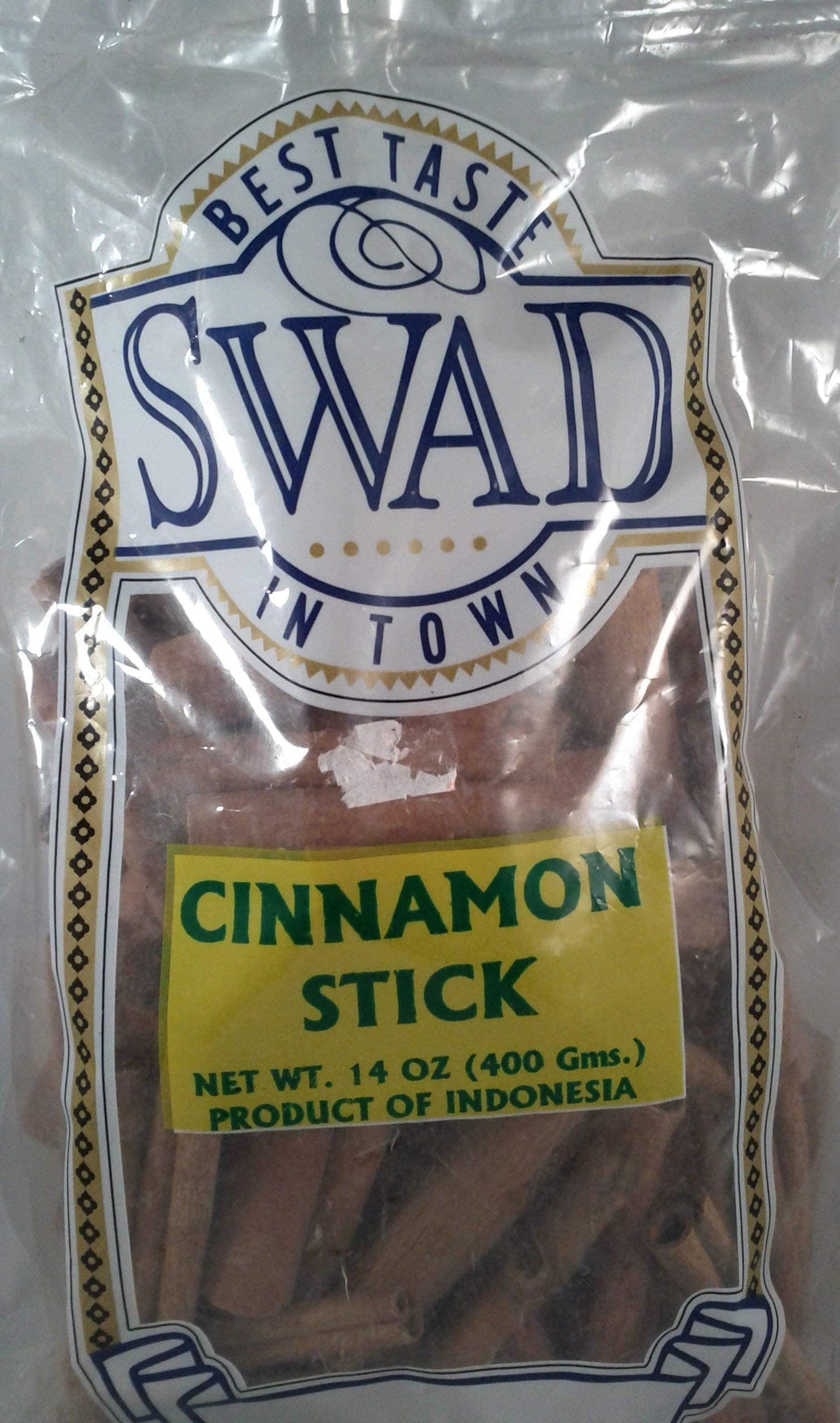 Swad Cinnamon Flat 14 Oz - Food / Masala / Dal