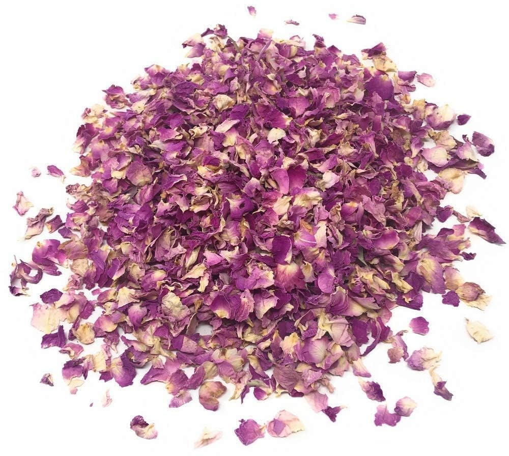 Kanaiya Rose Petals - Net Weight: 1.755oz/50g - Indian Tea & Coffee