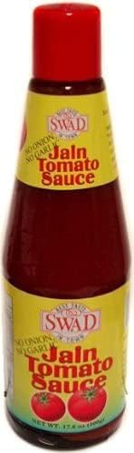Swad Jain Tomato Sauce (no Onion & Garlic) 500 gms - Pickles & Paste