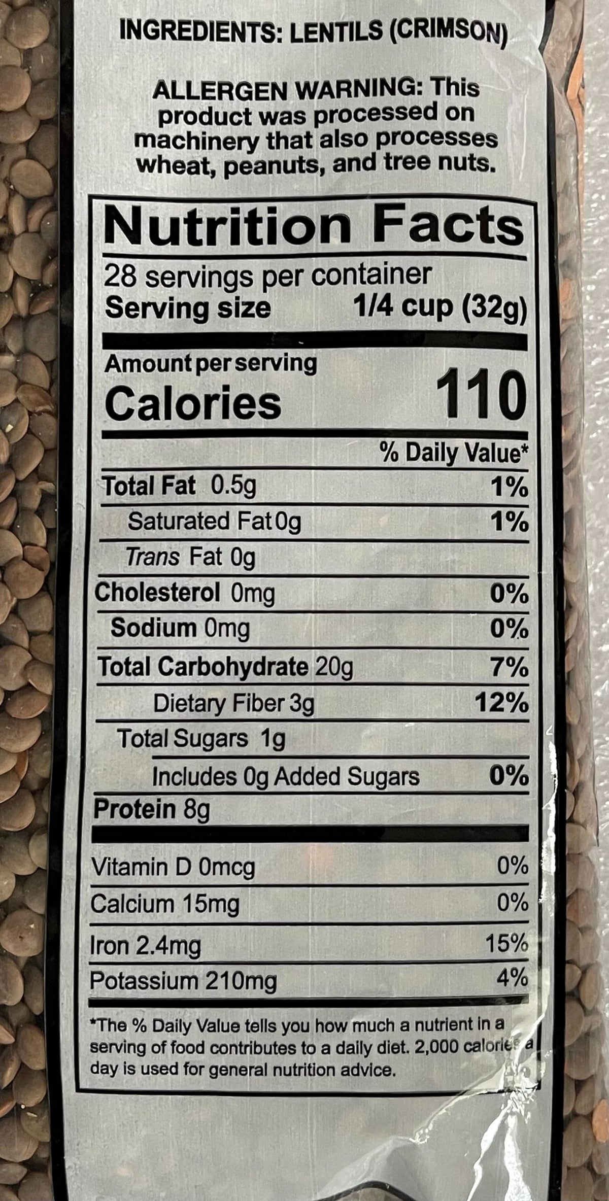 Swad Masoor Matki (crimson Lentils) 2 lbs - Dal Lentils