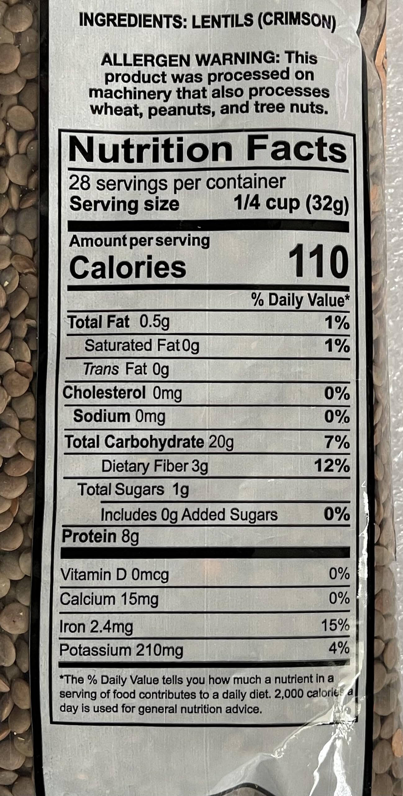 Swad Masoor Matki (crimson Lentils) 2 lbs - Dal Lentils