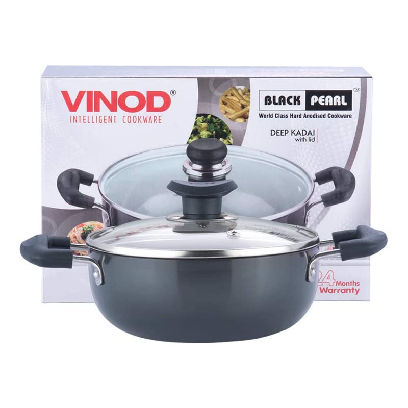 Vinod Black Pearl Deep Kadai