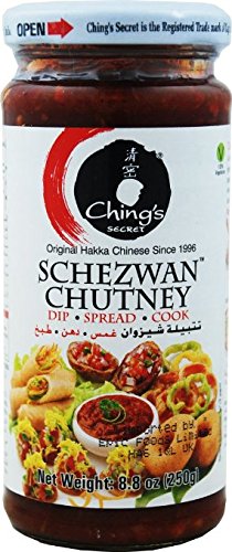 Ching's Secret Schezwan Chutney - Chutney You Can Dip In, Spread or Cook with - 8.8oz. 250g