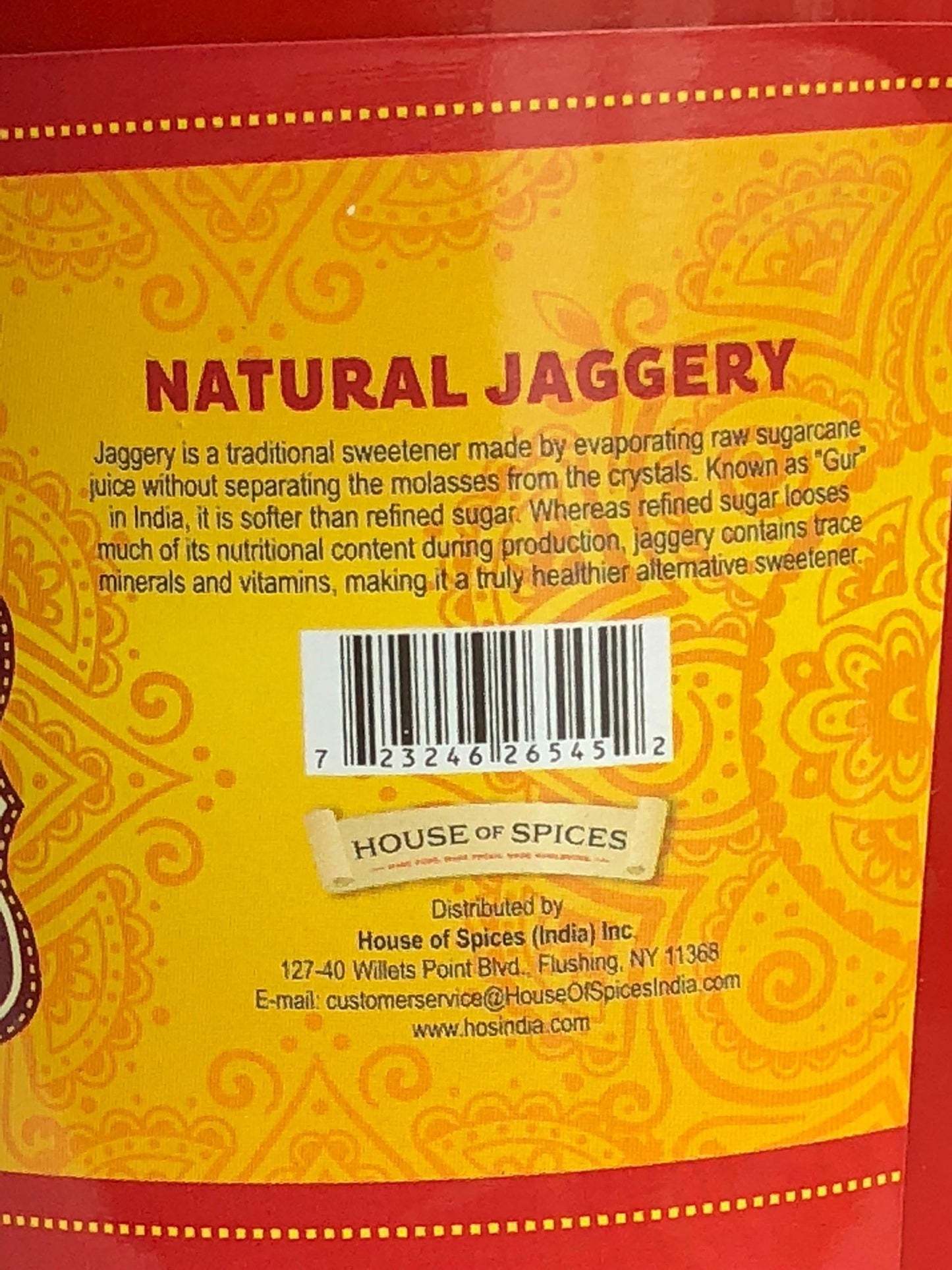 NATURAL JAGGERY 1KG
