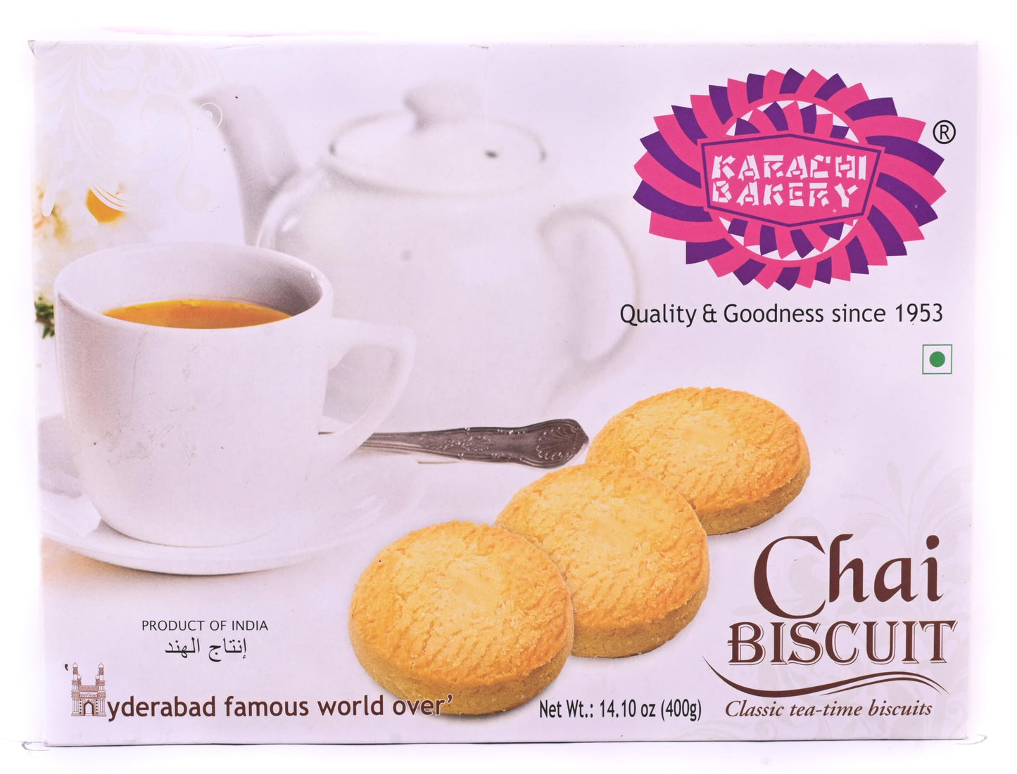 Karachi's Chai Biscuits 400 gms - Biscuits & Cookies