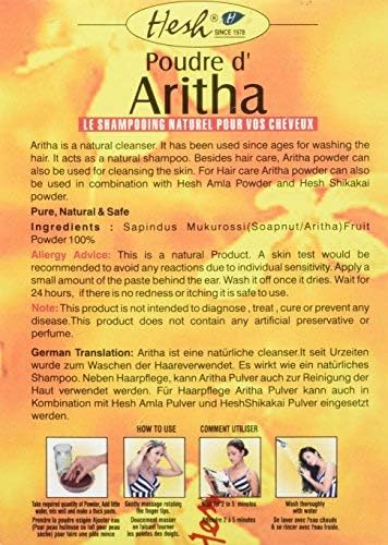 HESH ARITHA Powder 100gm Pack of Two (100 gm x 2)