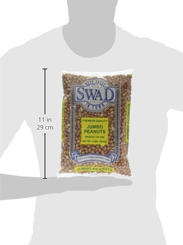 Swad Jumbo Peanuts 4 Lbs - Indian Snack