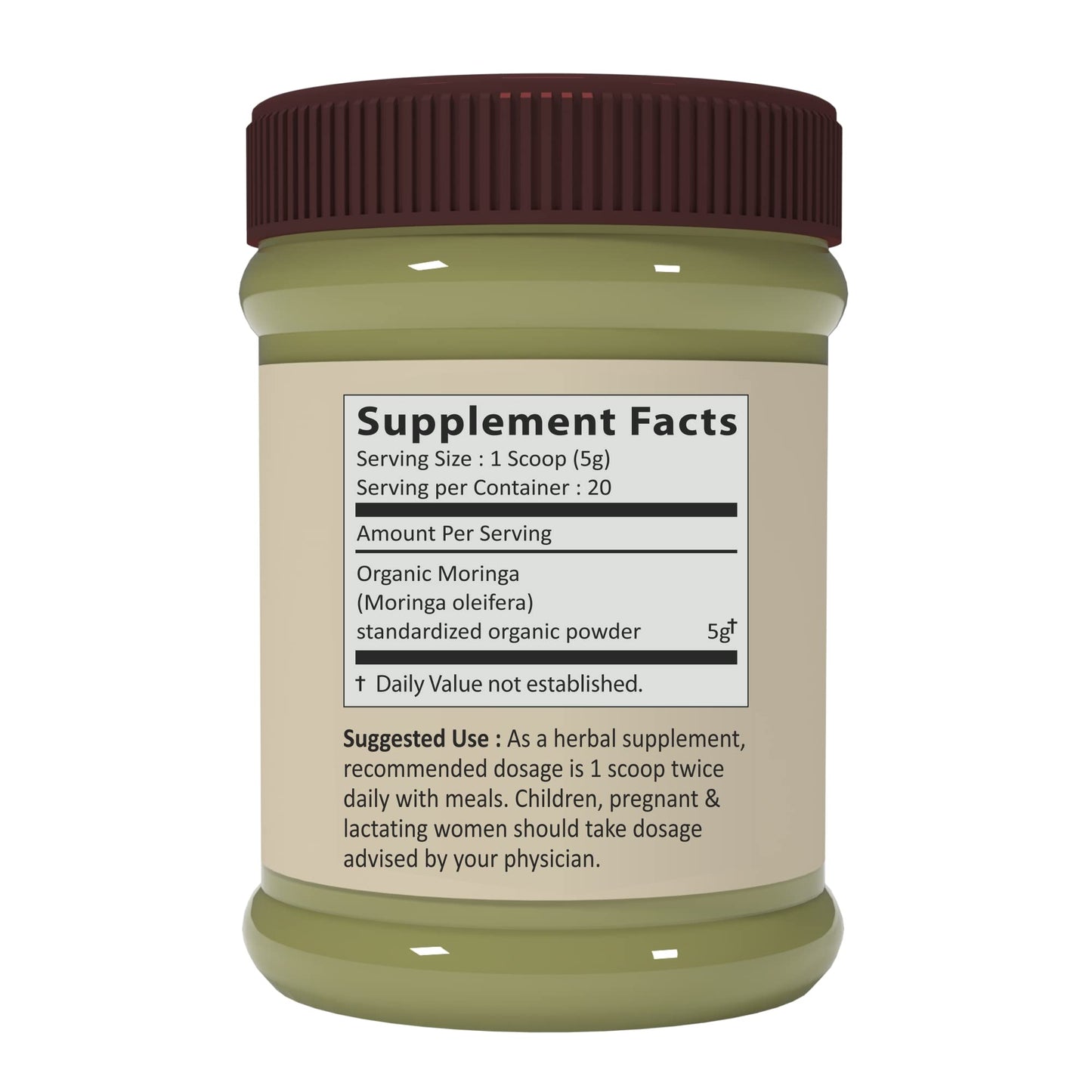Vedaone USDA Organic Moringa Powder (100 g)