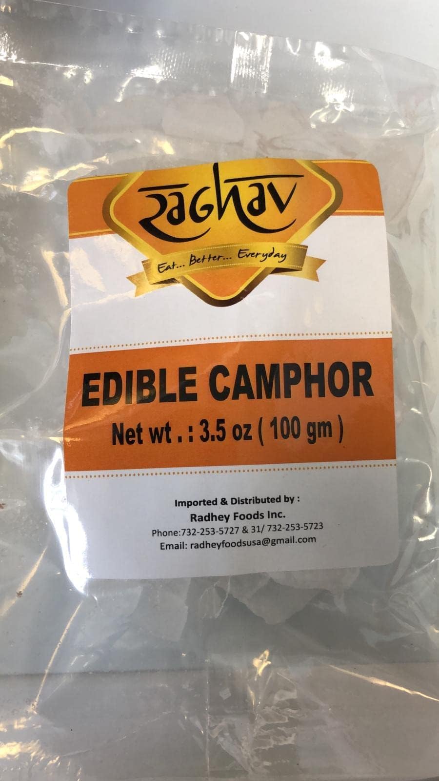 Raghav Edible Camphor - Hindu Puja Items