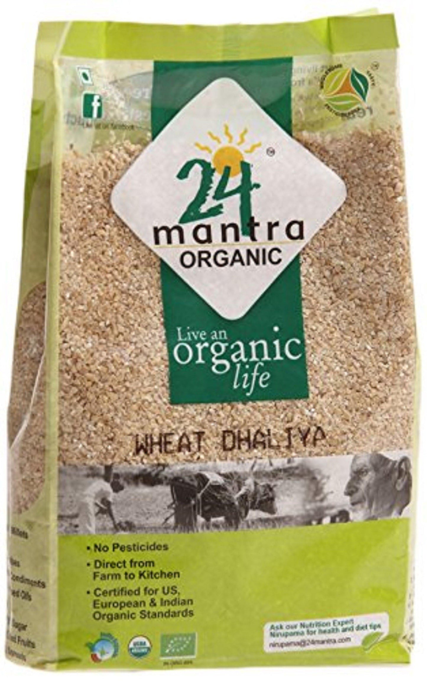 24 Mantra Organic Wheat Dhalia 2 lbs