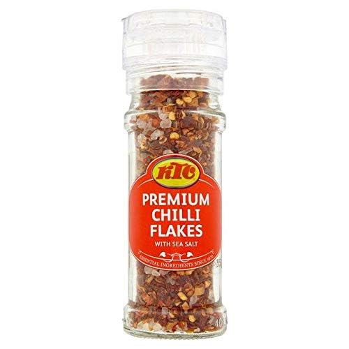 KTC Premium Chilli Flakes 55 gms - Chutney Spread