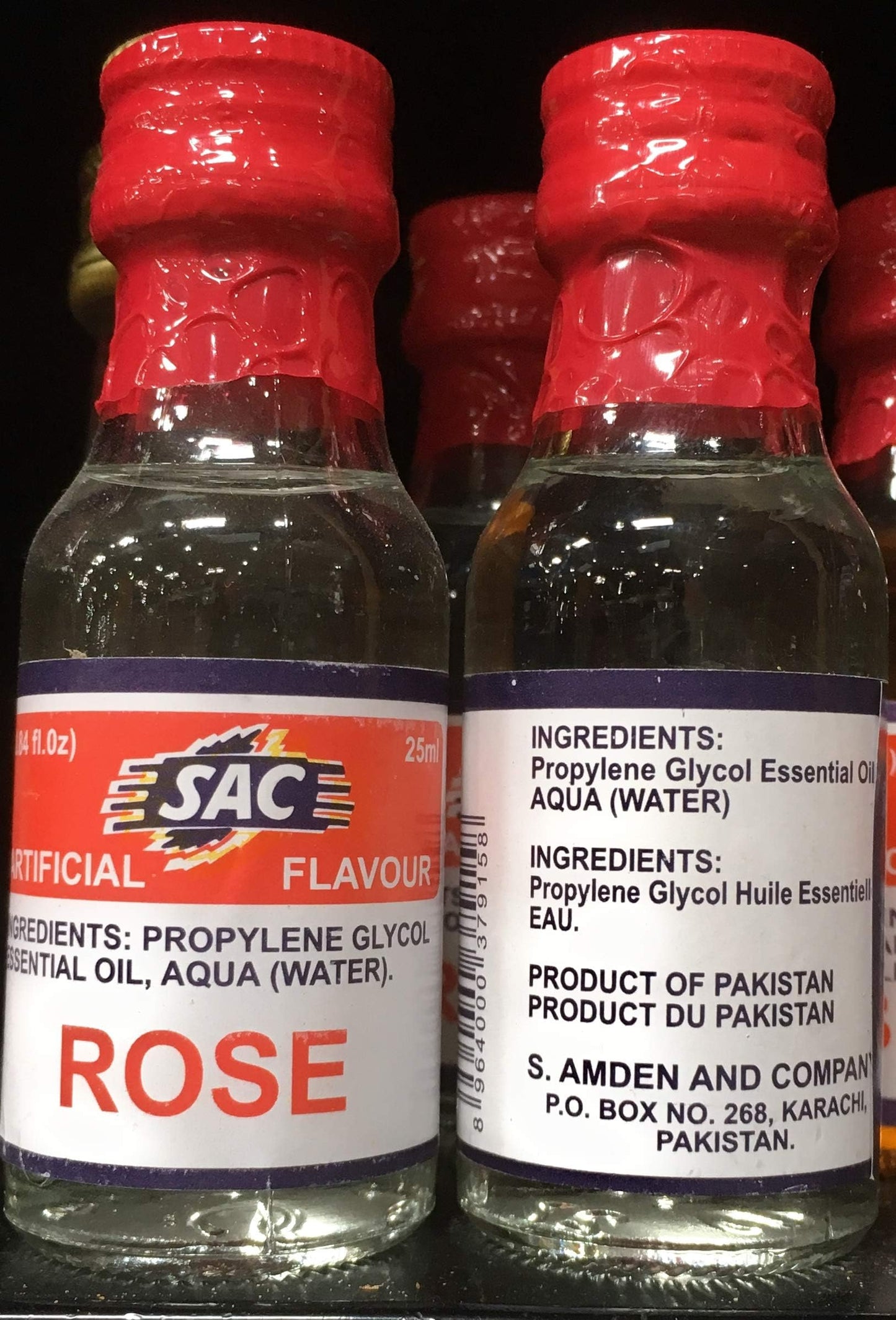 Sac Artificial Flavor- Rose 25 ml - Food / Masala / Dal
