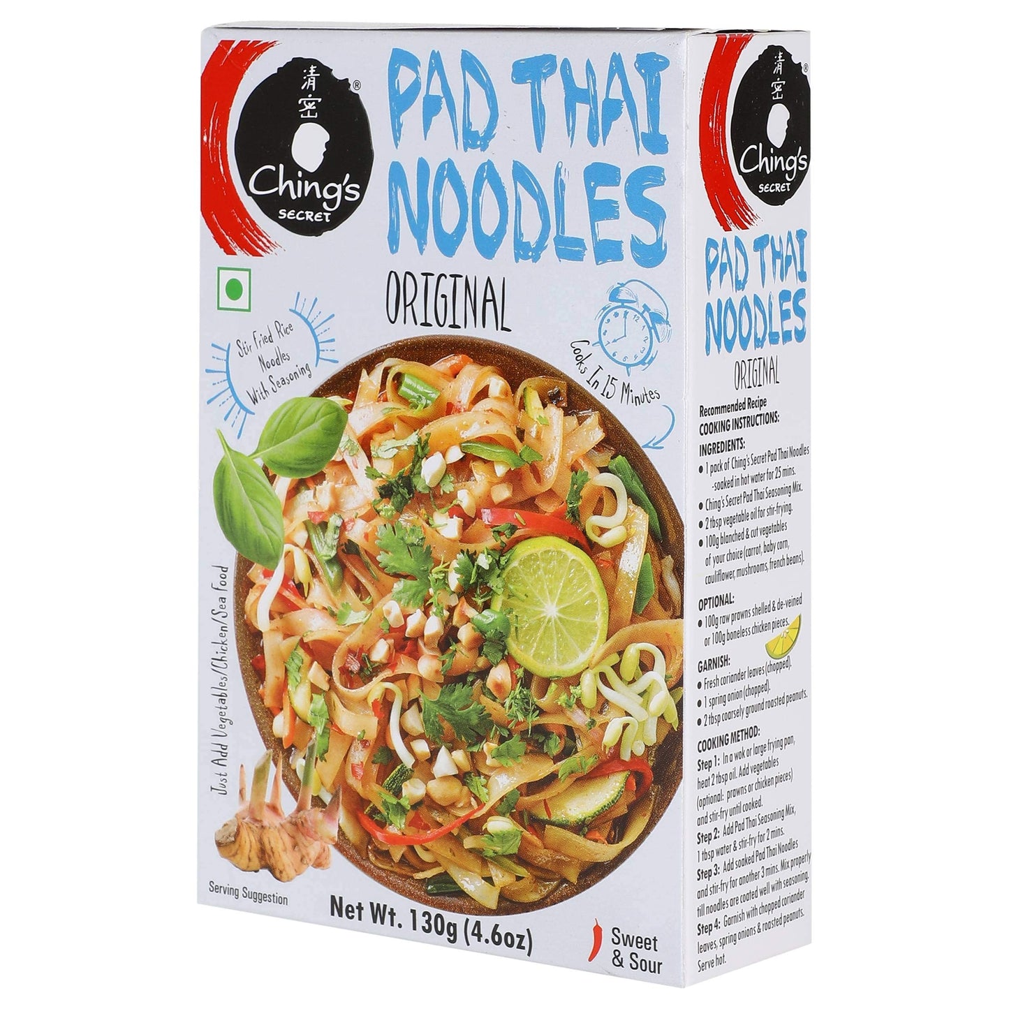 Ching's secret Pad Thai noodles - Original 130 gms