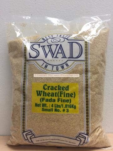Swad Fada ( Cracked Wheat ) Large 4 lbs - Food / Masala / Dal