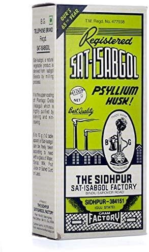 Sat-Isabgol Psyllium Husk (200gm Powder)