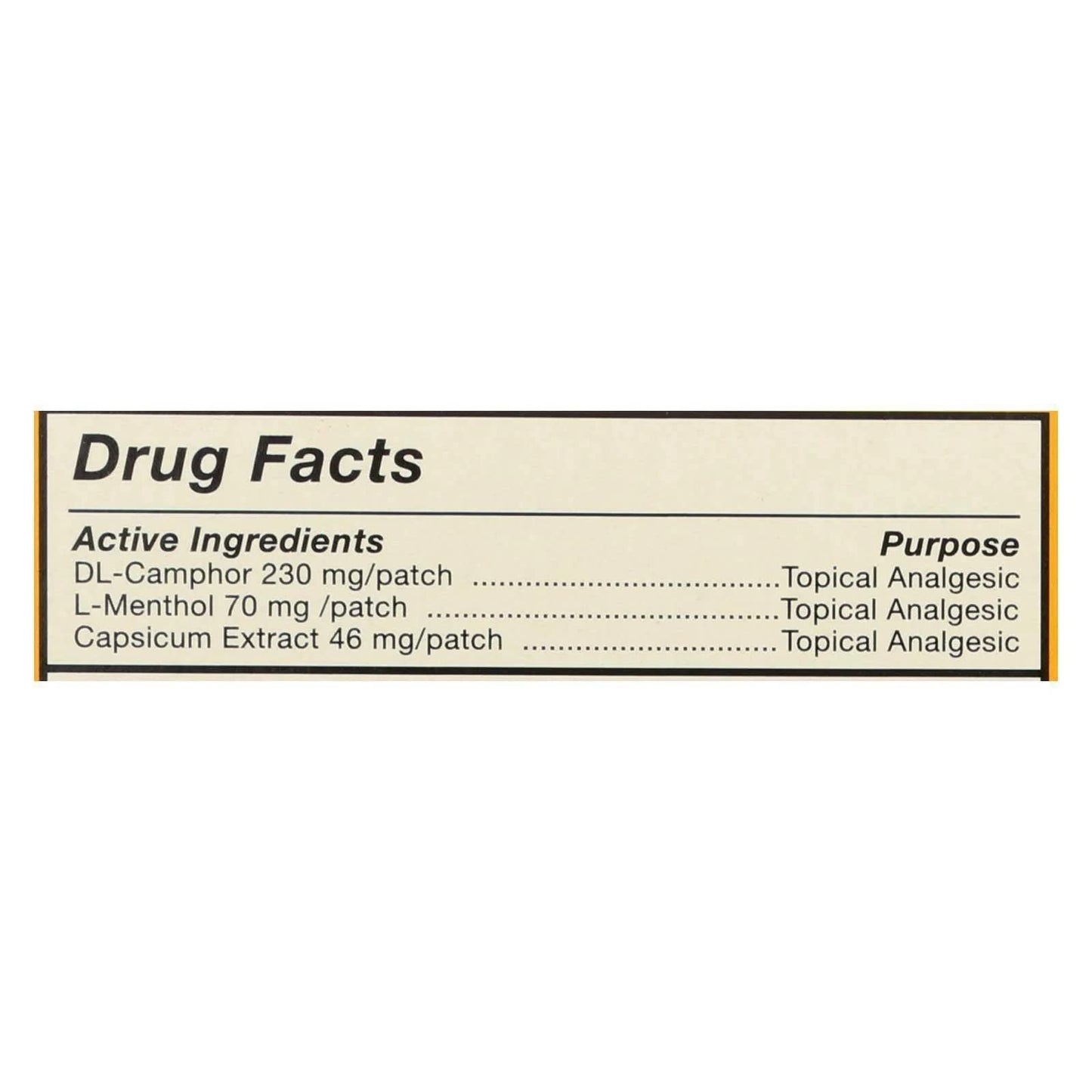 Tiger Balm Pain Relieving Patch Large 4 Each (Pack of 2)