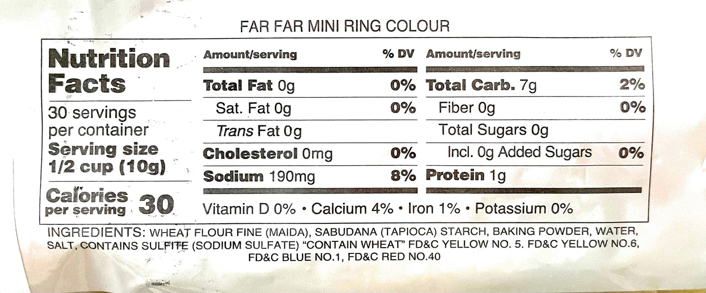 Swad Fryums Far Far Mini Rings 300 gms