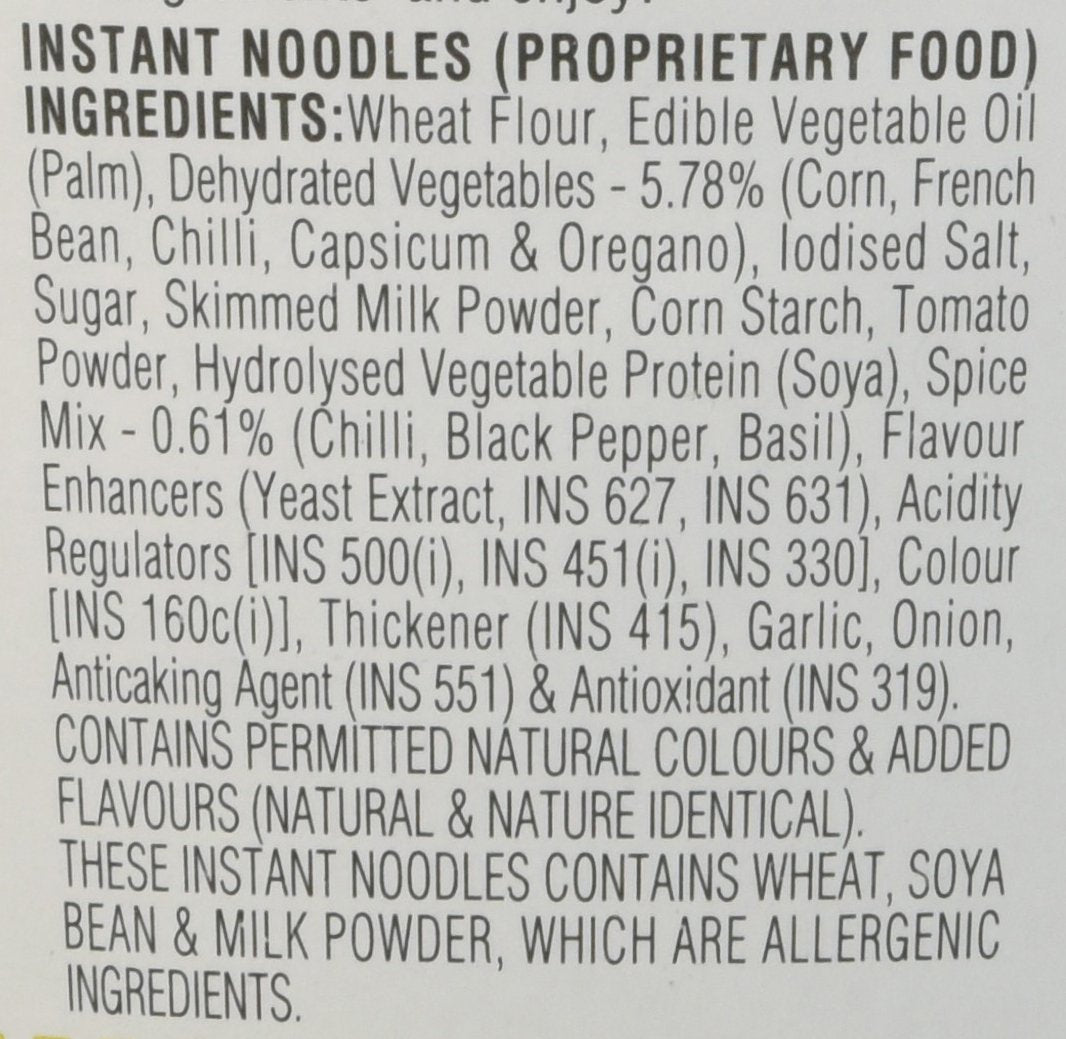 ITALIANO CUP NOODLES
