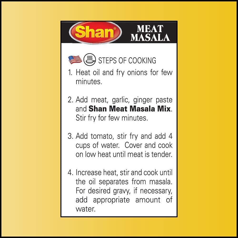 Shan Seasoning Mix Meat Masala 100 gms - Shan Masala