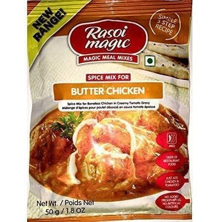 Rasoi Magic Butter Chicken - 50 Gm - Food / Masala / Dal