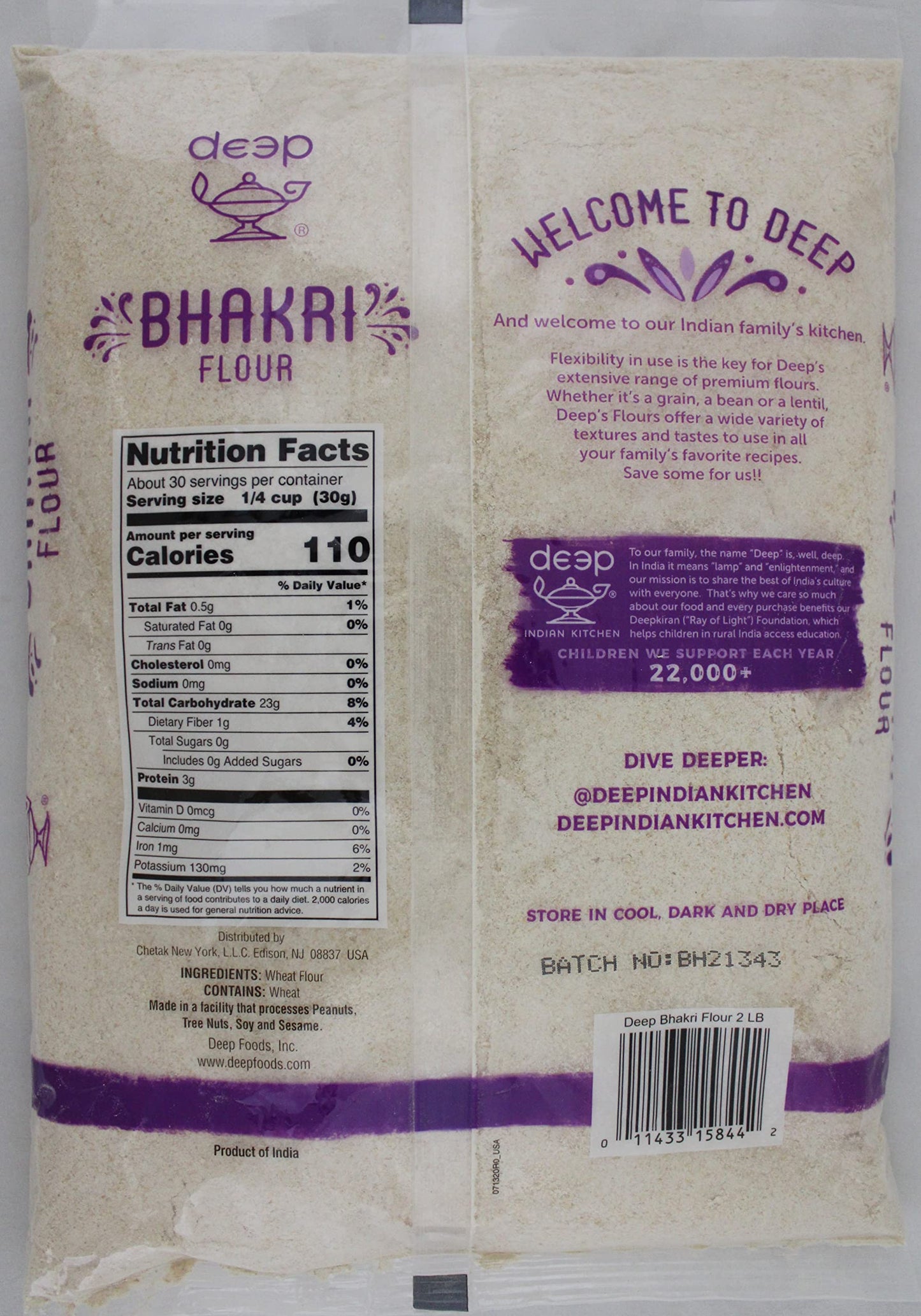 Deep Bhakhri Flour 2 lbs