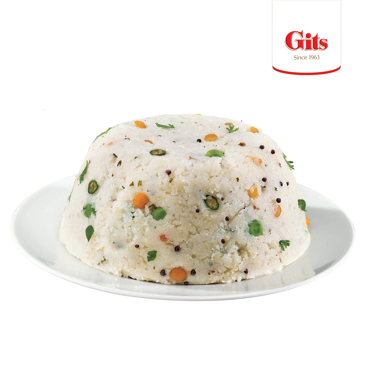 Gits Instant Upma Breakfast Mix, 800g (Pack of 4 X 200g Each)
