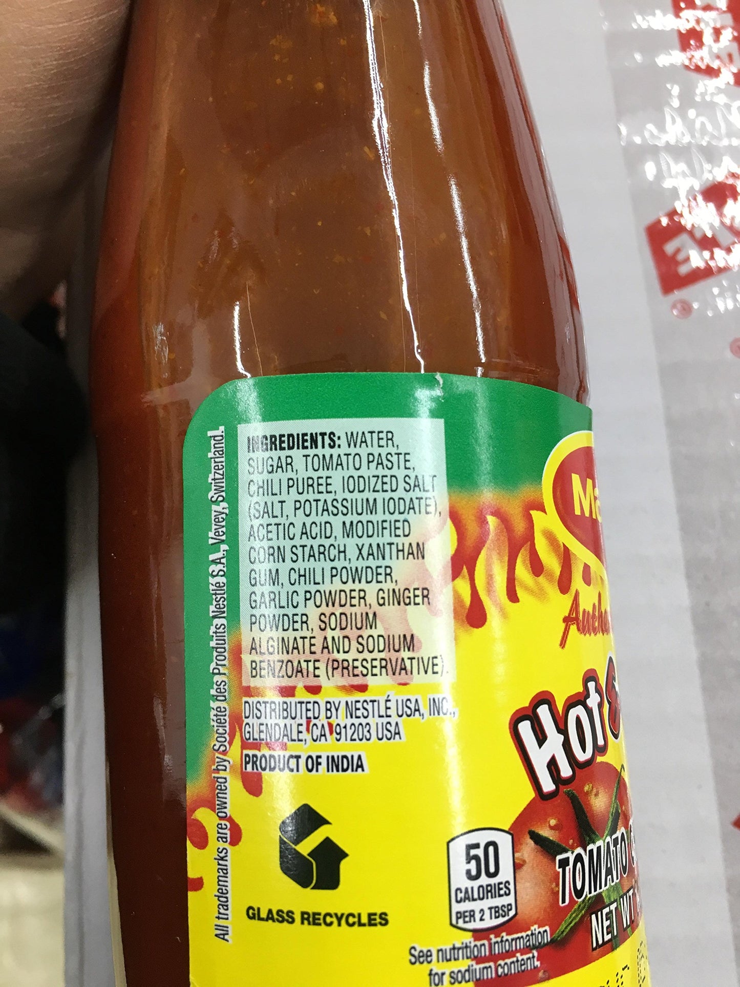 Maggi Hot & Sweet tomato chilli sauce 500 gms - Sauce & Ketchup