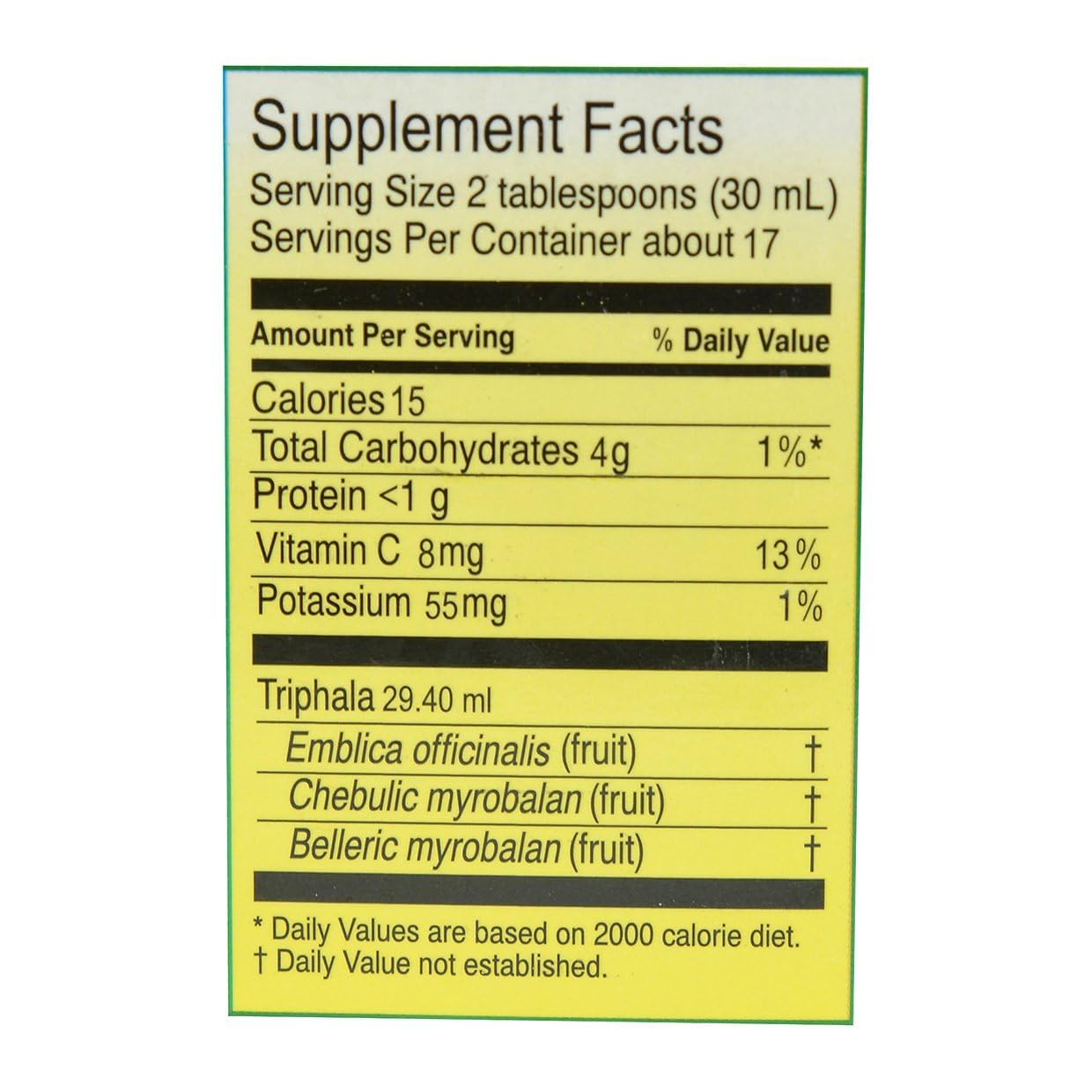 Vedic Triphalla Juice, Supports Clean Colon Detoxification 500ml - Ayurveda & Vitamins