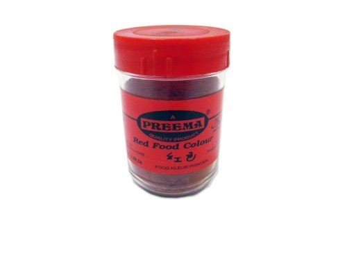 Preema Red Food Colour - 25g x 3 - Food / Masala / Dal