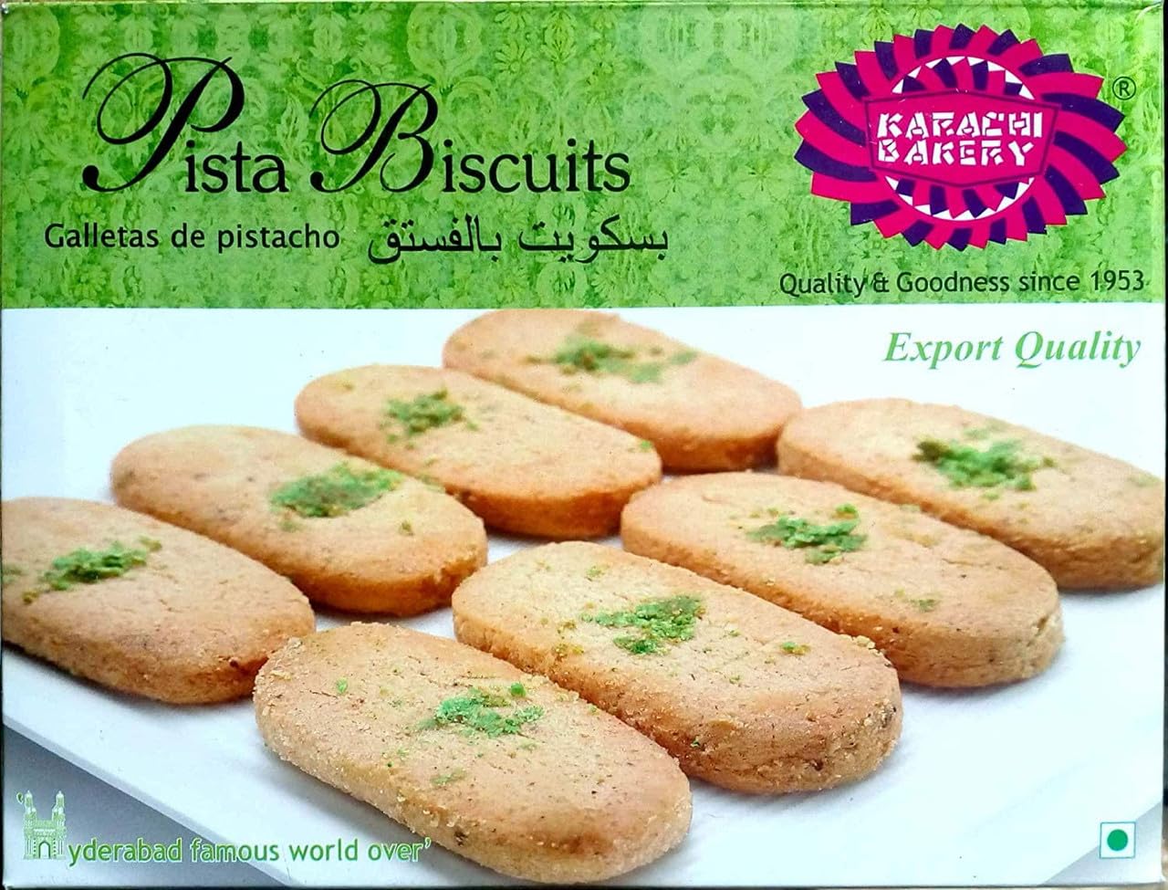 Karachi Bakery Pista Biscuits 400gm